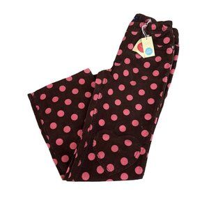 NWT Mini Boden Corduroy Jeans Pants Sz 11 Brown Pink